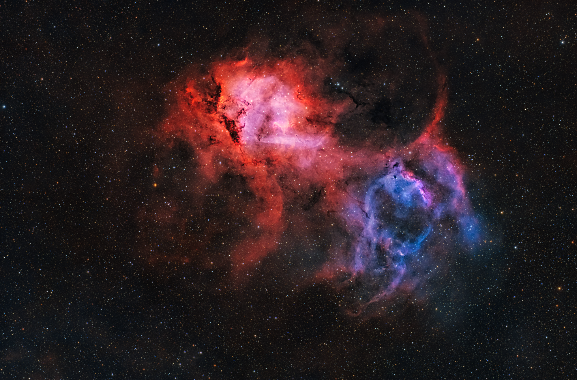 SH2-132 oder NGC 6823
