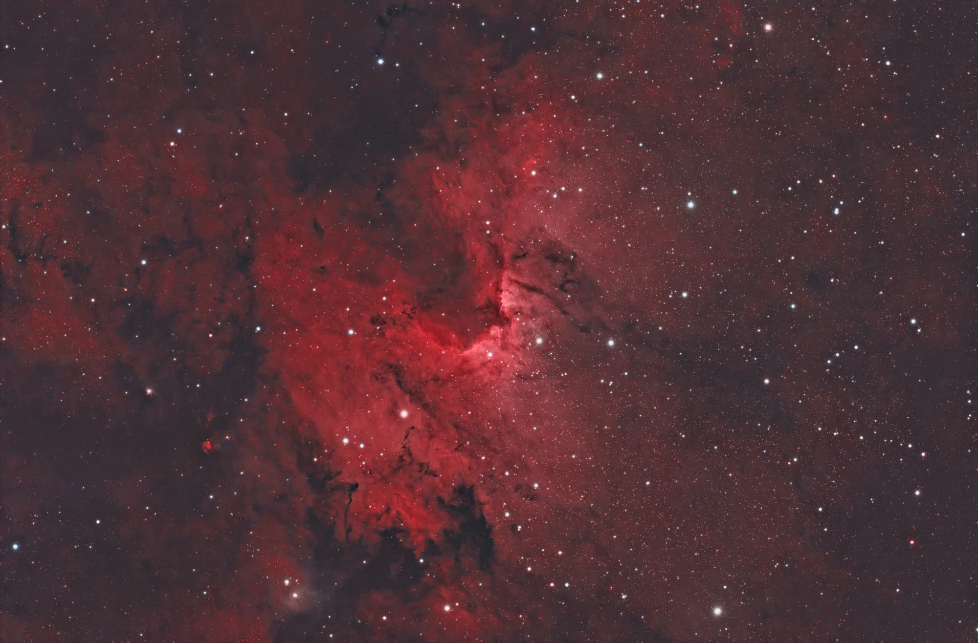 SH2-155 Cave Nebula