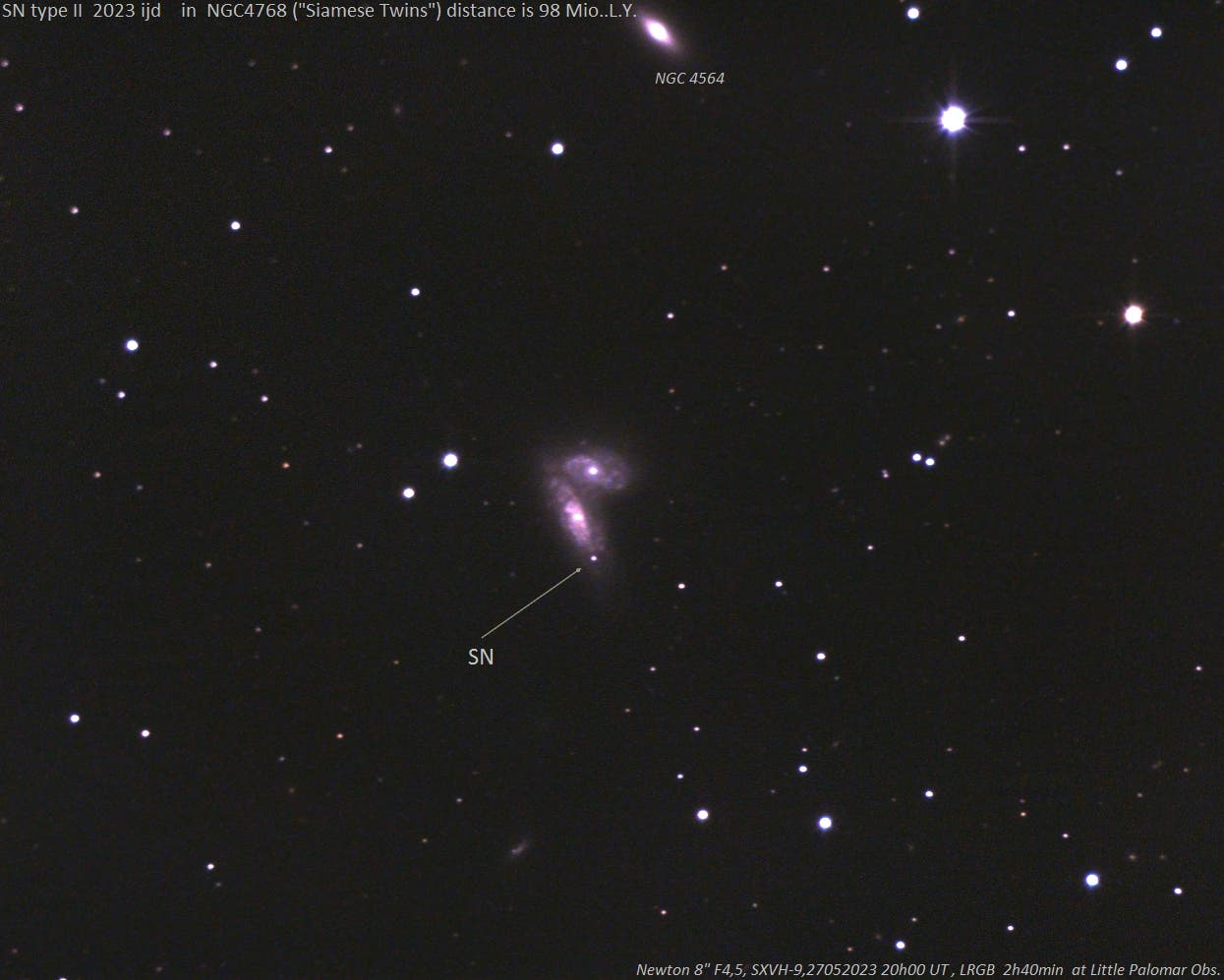 SN 2023 ijd  in NGC 4568