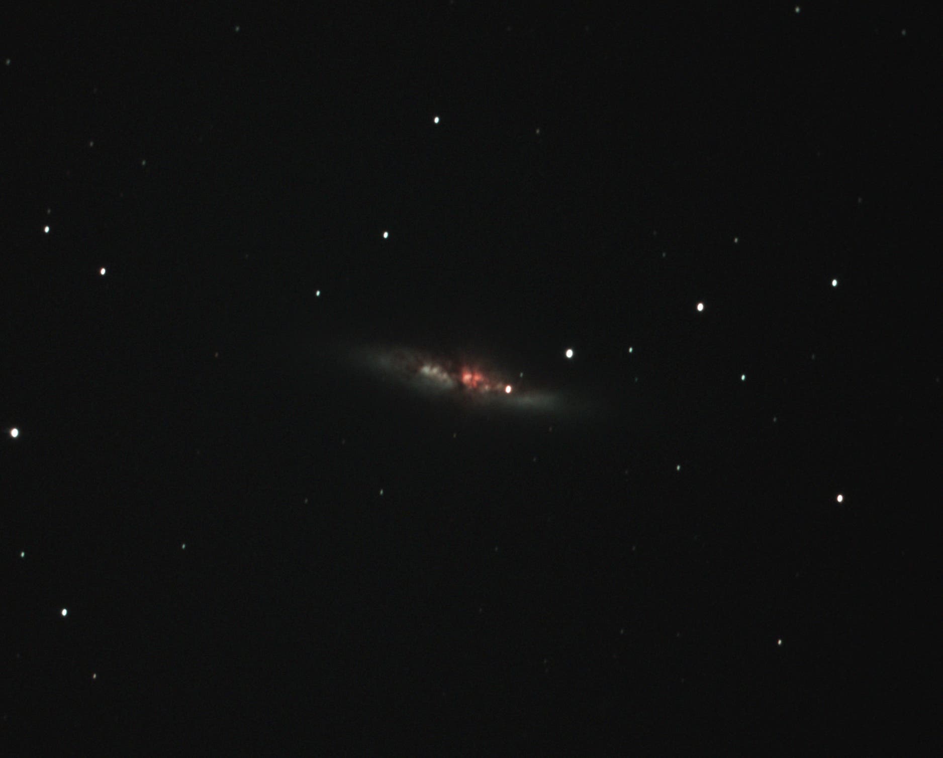 Supernova SN 2014J in M82