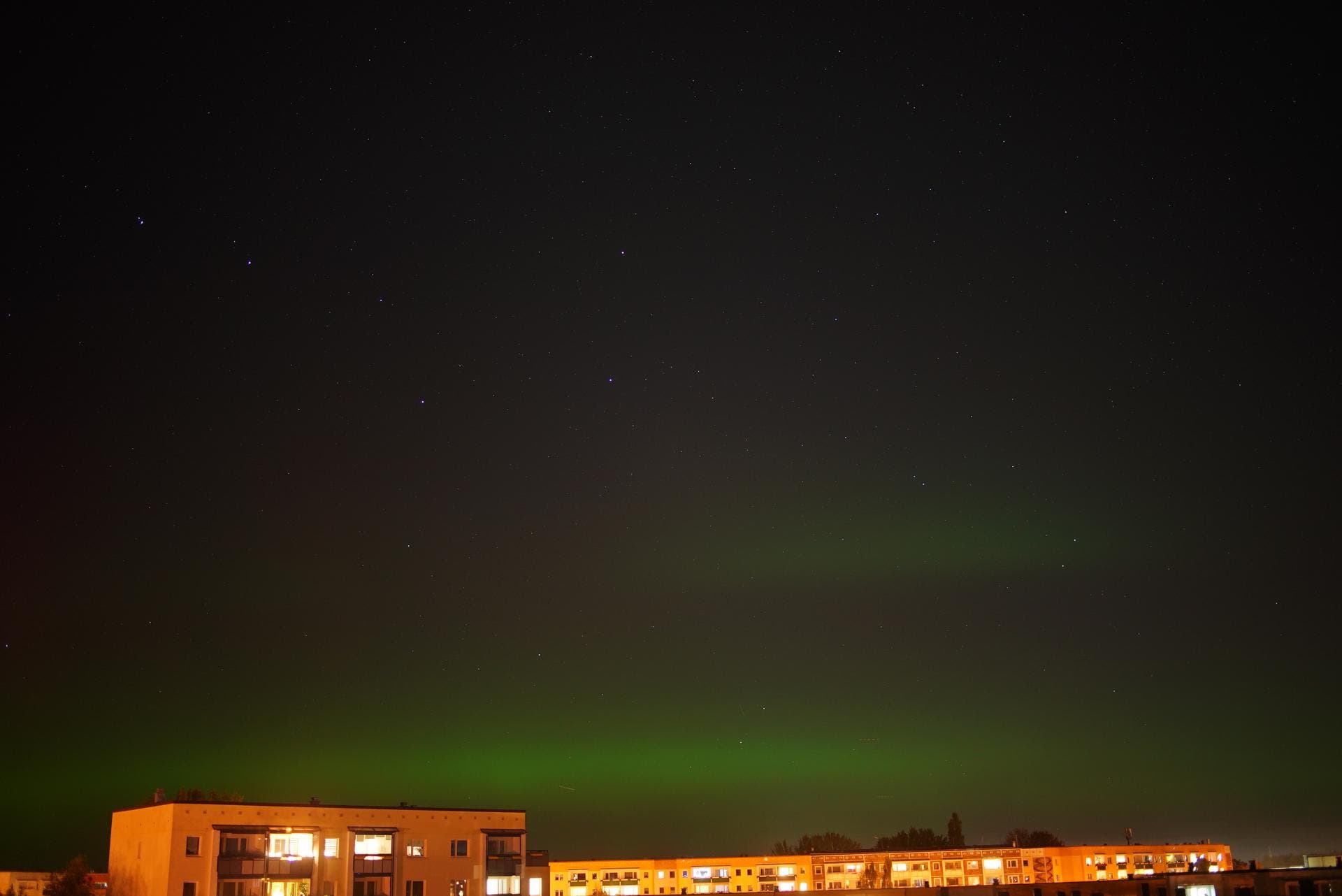 Markante Polarlichter 18./19. Oktober 2025 mit »RAGDA«