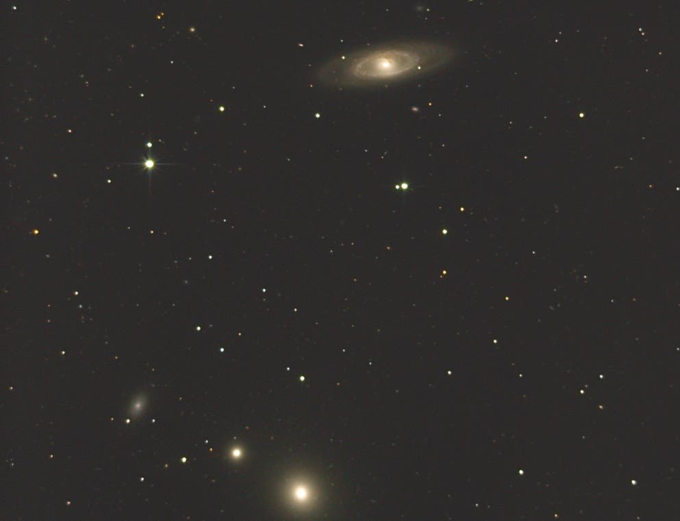 NGC 4274 Galaxiengruppe in Coma Berenices