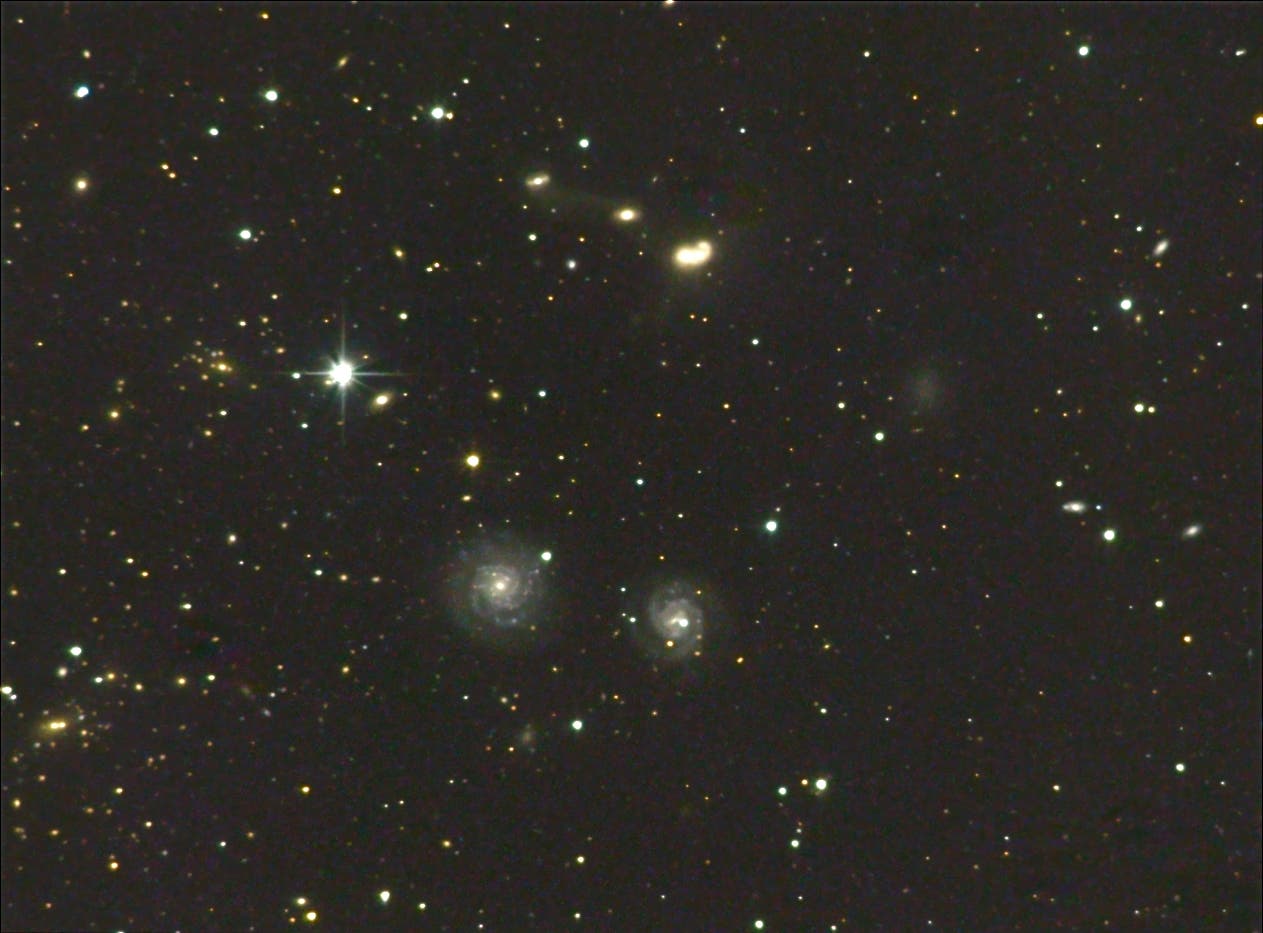 Ein Ort von Schönheit im Sternbild Jungfrau