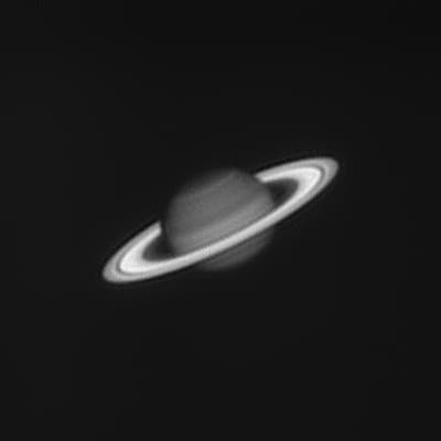 Saturn am 28.05.2012 im Methanband