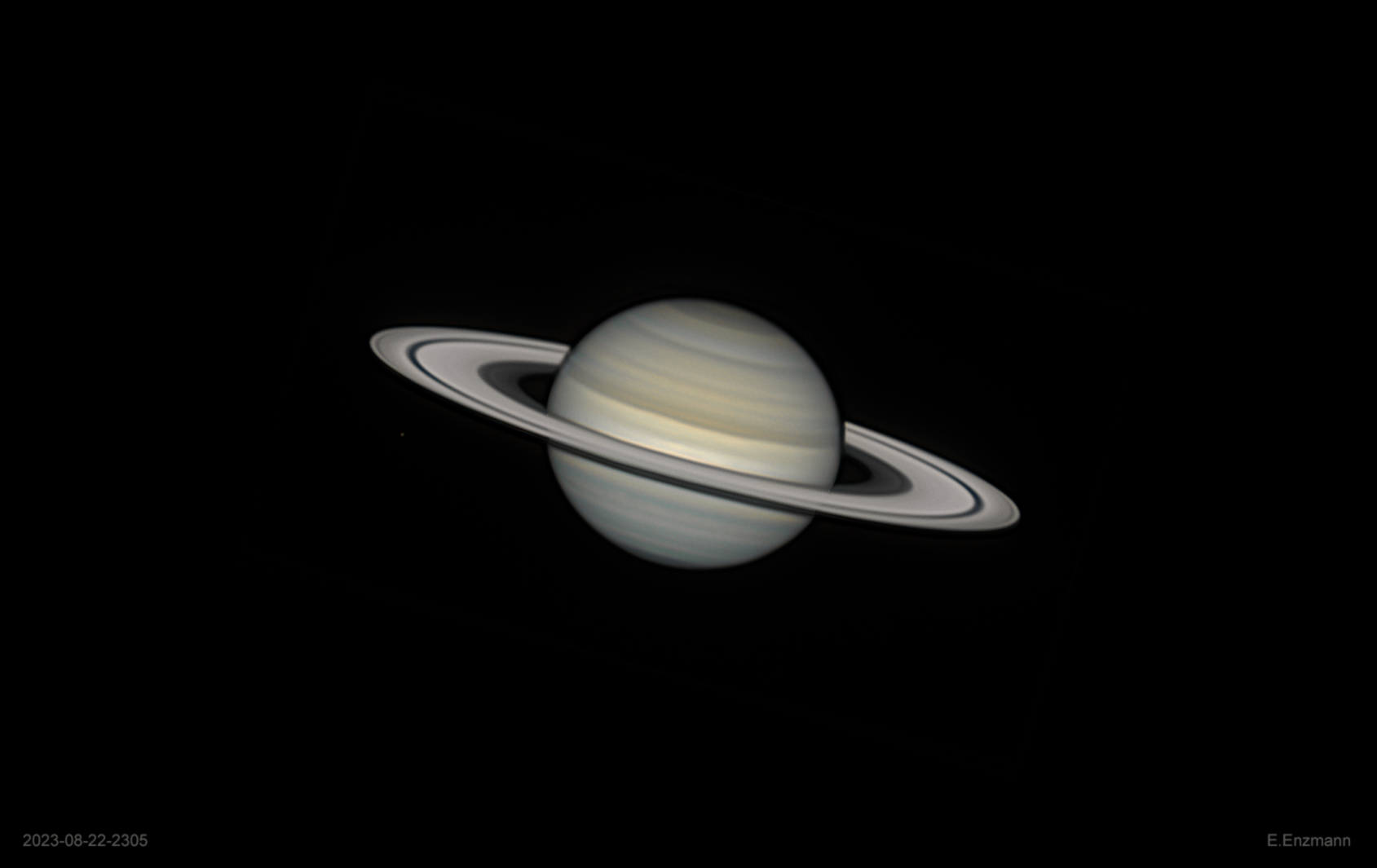 Saturn vom 22. August 2023