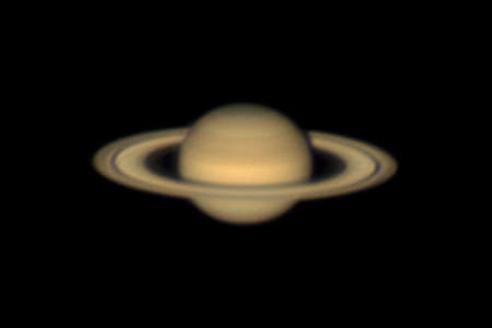 Saturn am 23.3.2012 um 23:40 Uhr MEZ