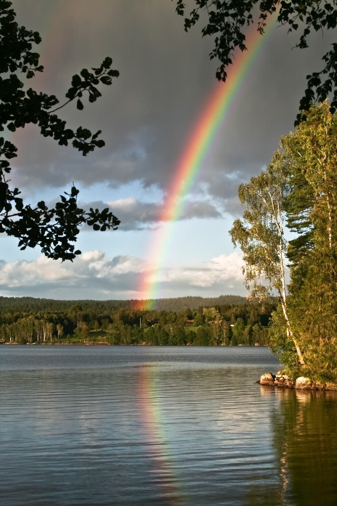 Regenbogen in Schweden