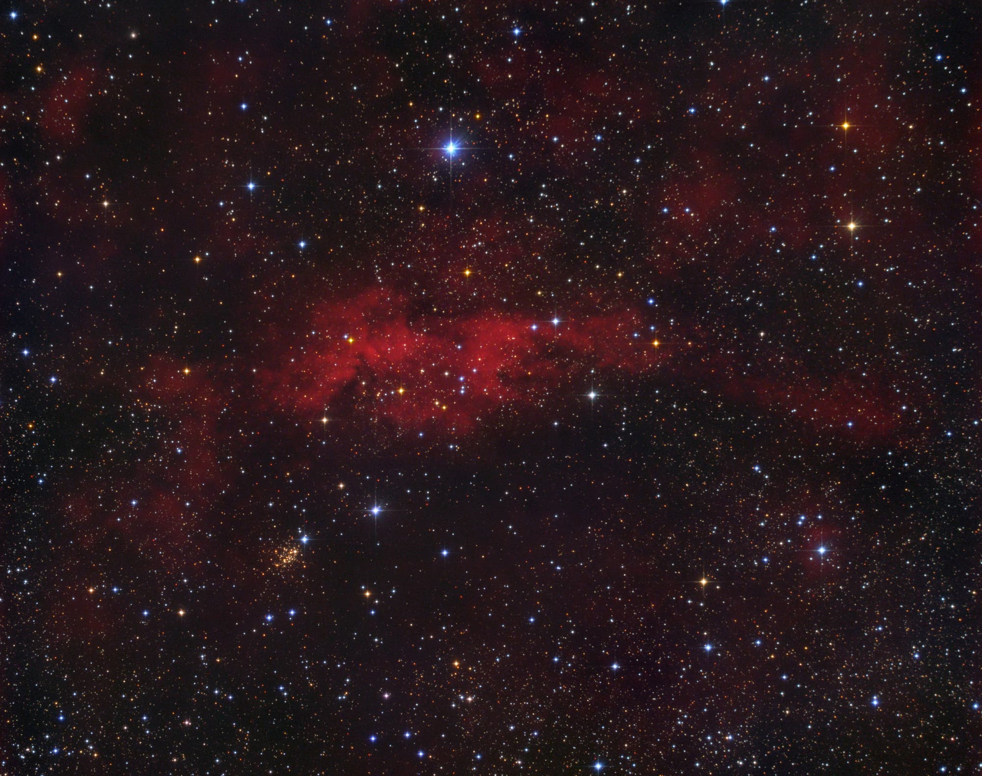 Sh2-154 + NGC 7419