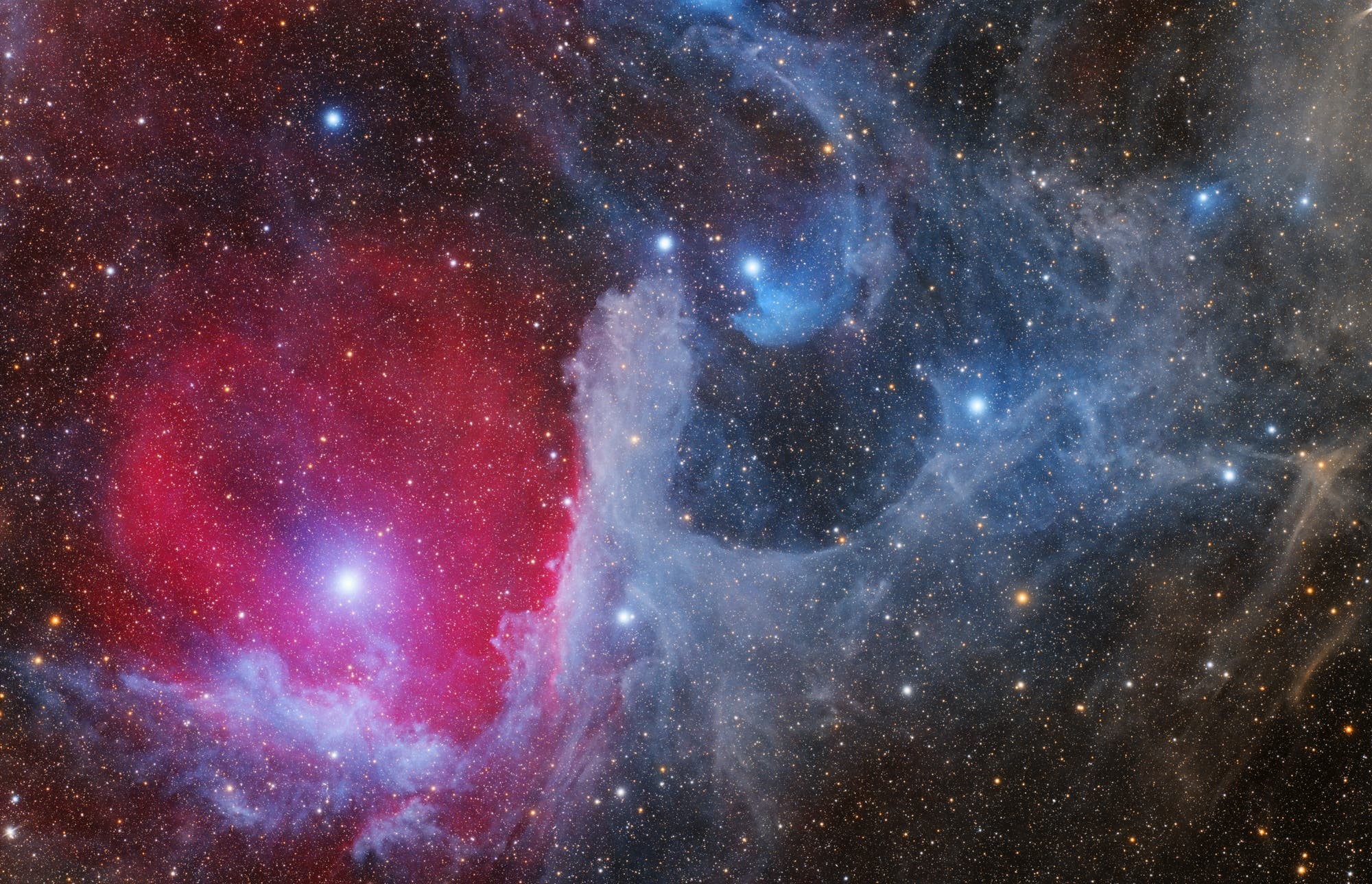 Sh2-1 Pi Scorpii-Nebel