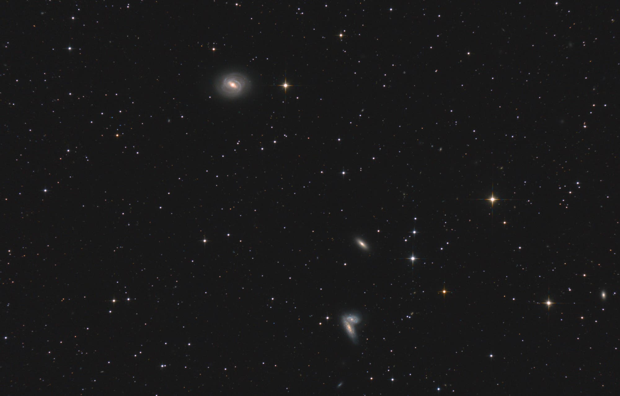 NGC 4567 / 4568, Siamesische Zwillinge