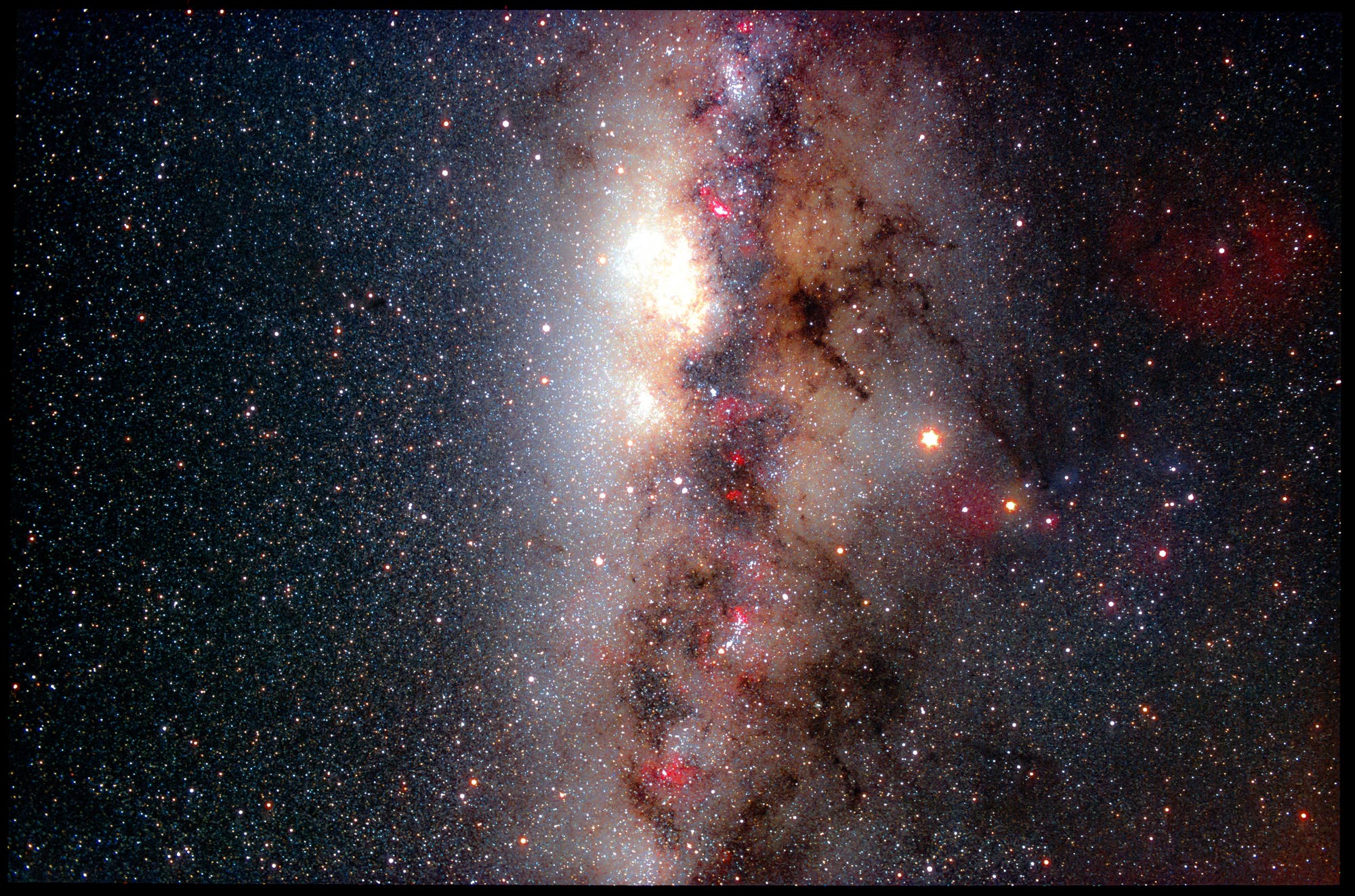 Milchstraßenaufnahme aus Namibia