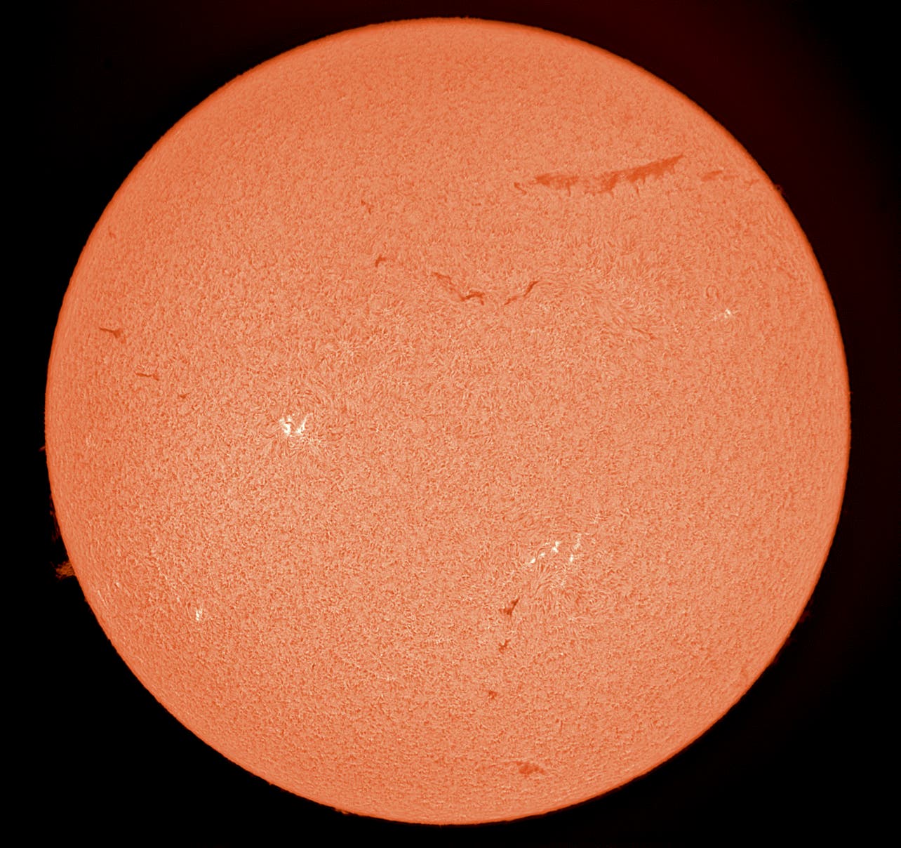 Sonne am 1. August 2016