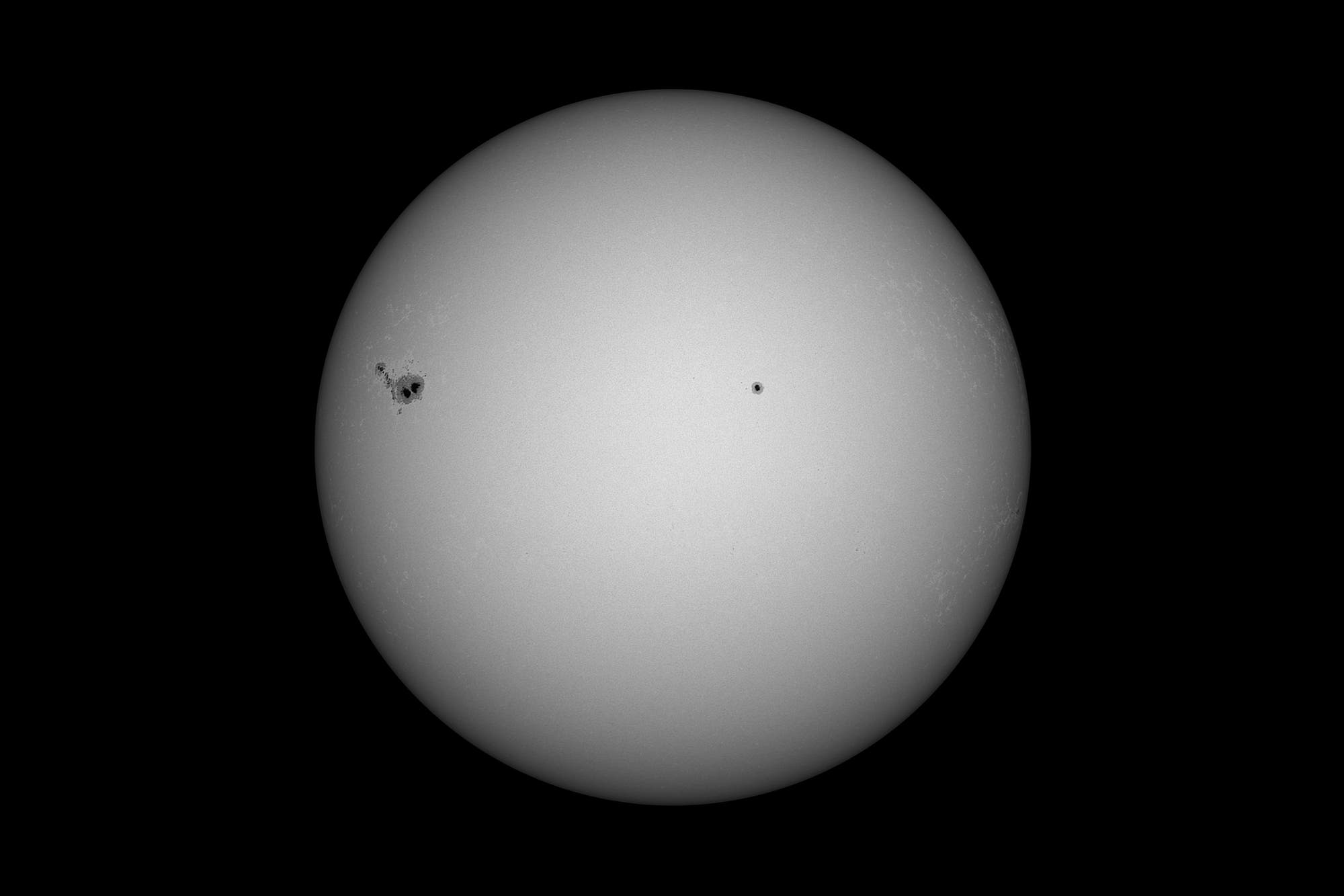 Sonne am 1. Mai 2025