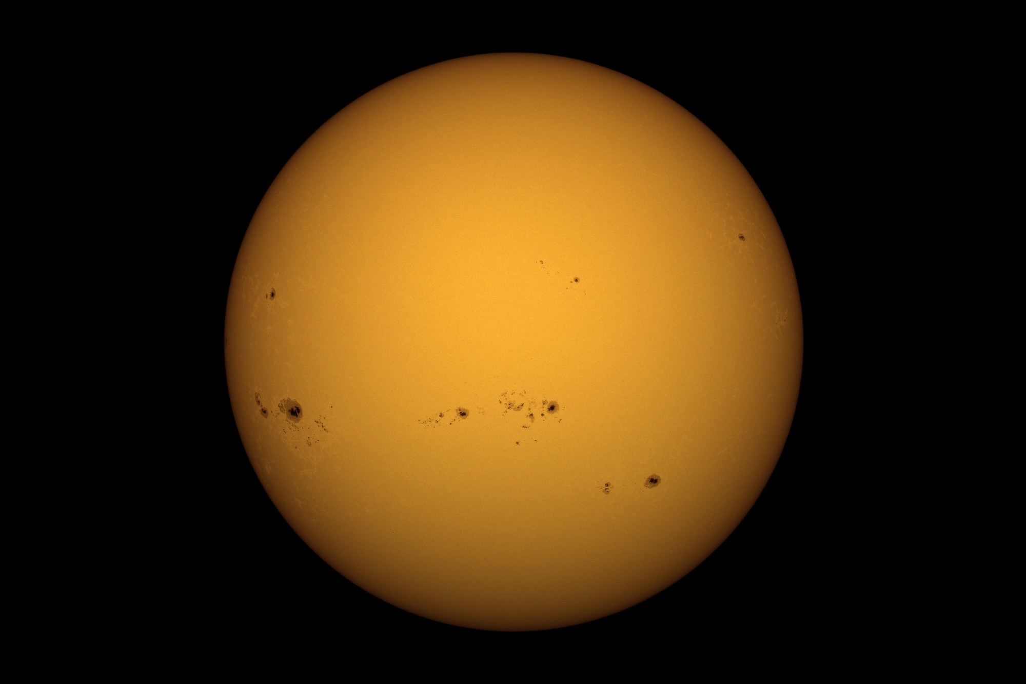 Sonne am 6. August 2024