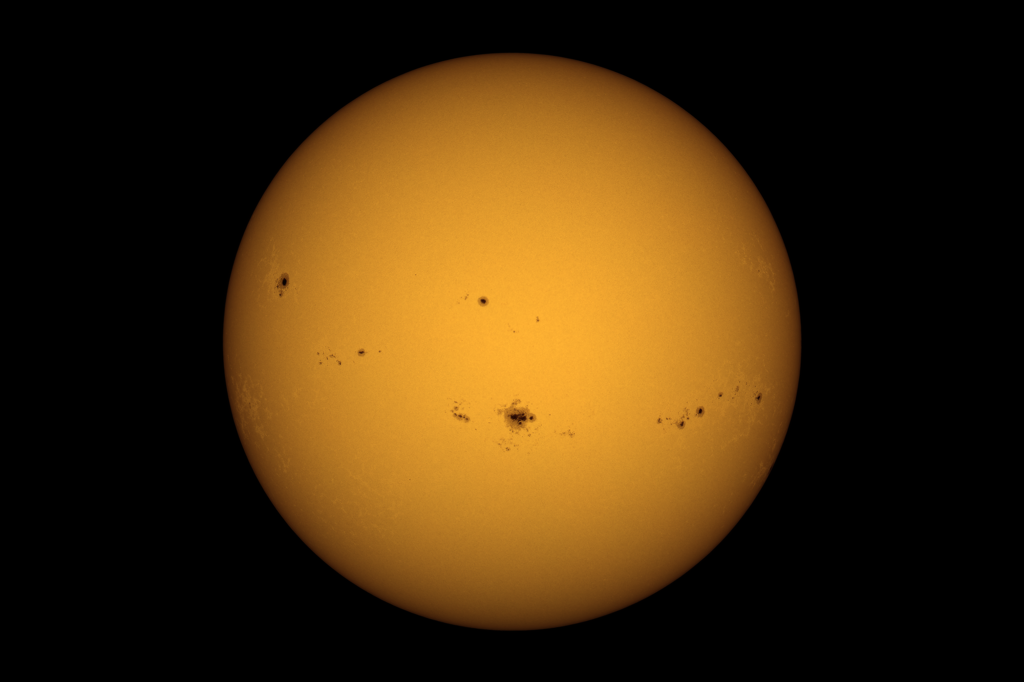 Sonne am 10. August 2024