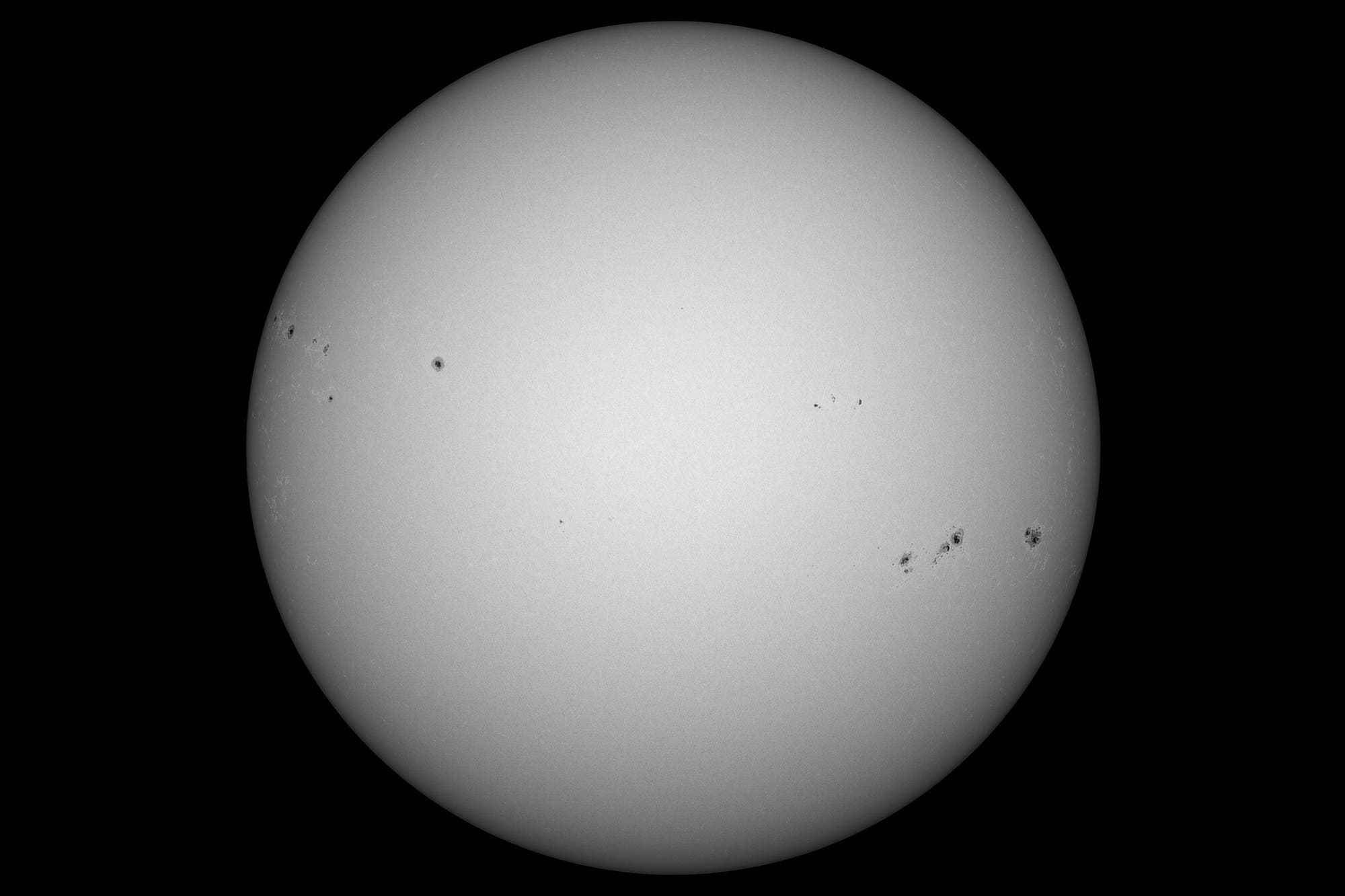Sonne am 12. Juni 2025