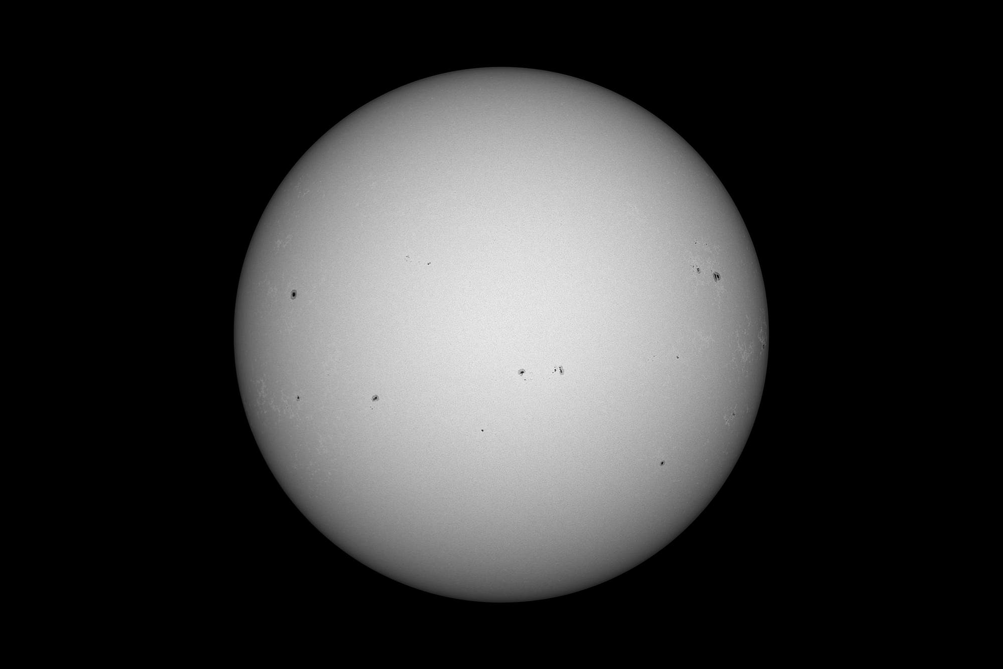 Sonne am 26. April 2025