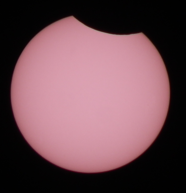 Partielle Sonnenfinsternis am 10. Juni 2021 - Bild 1