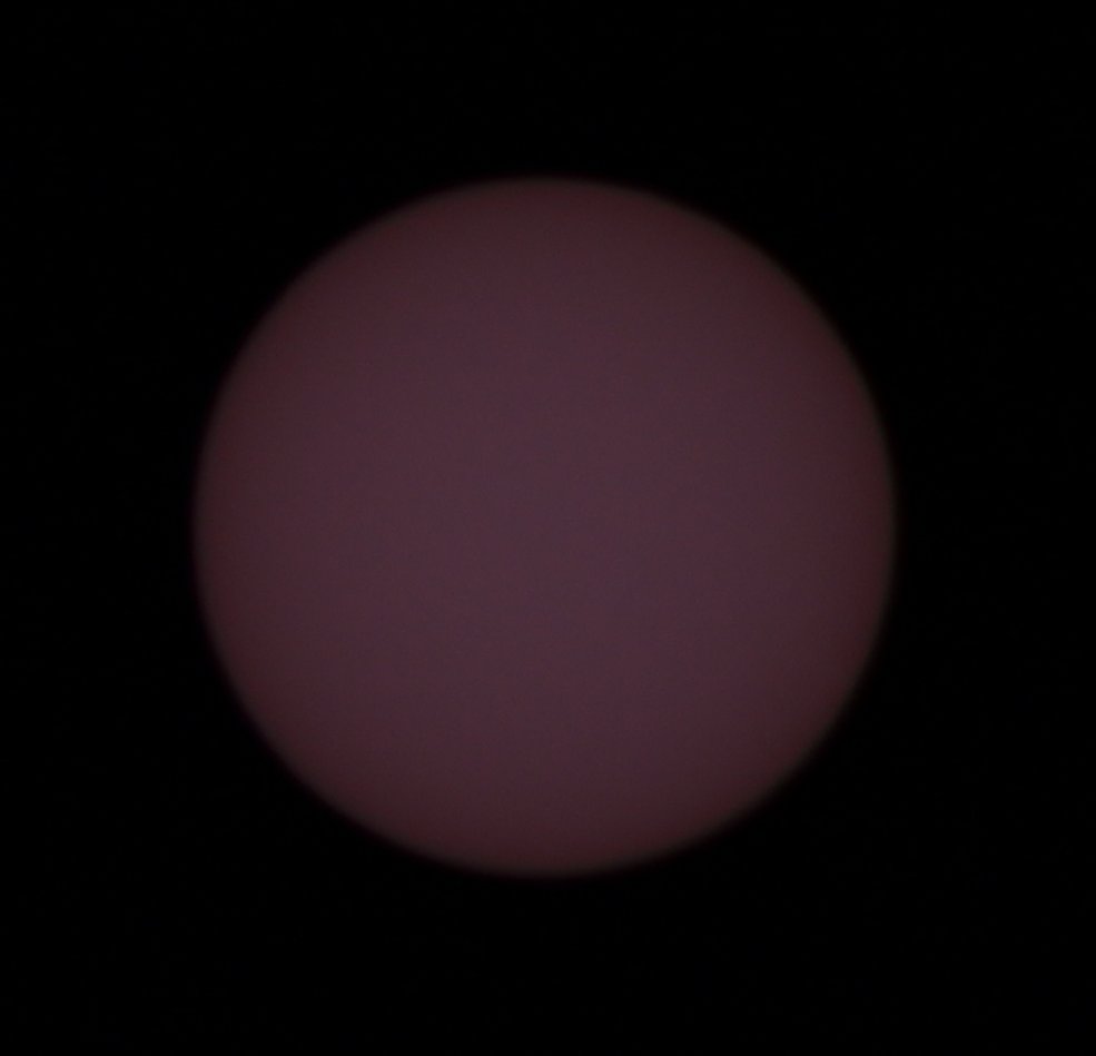 Die Sonne - fotografiert mit einem Teleobjektiv