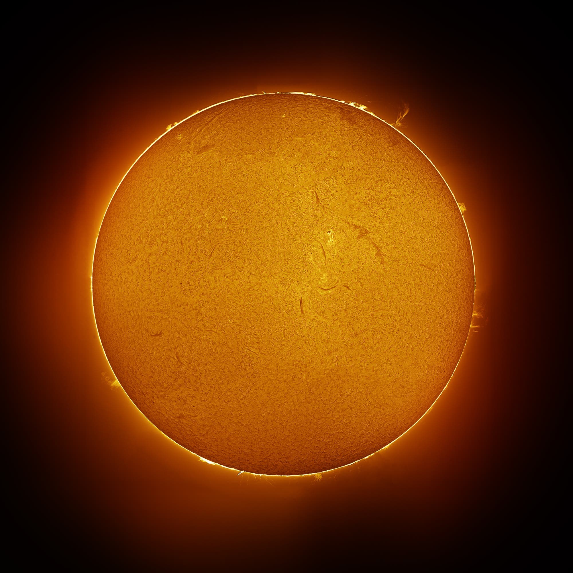 Sonne vom 16. März 2024