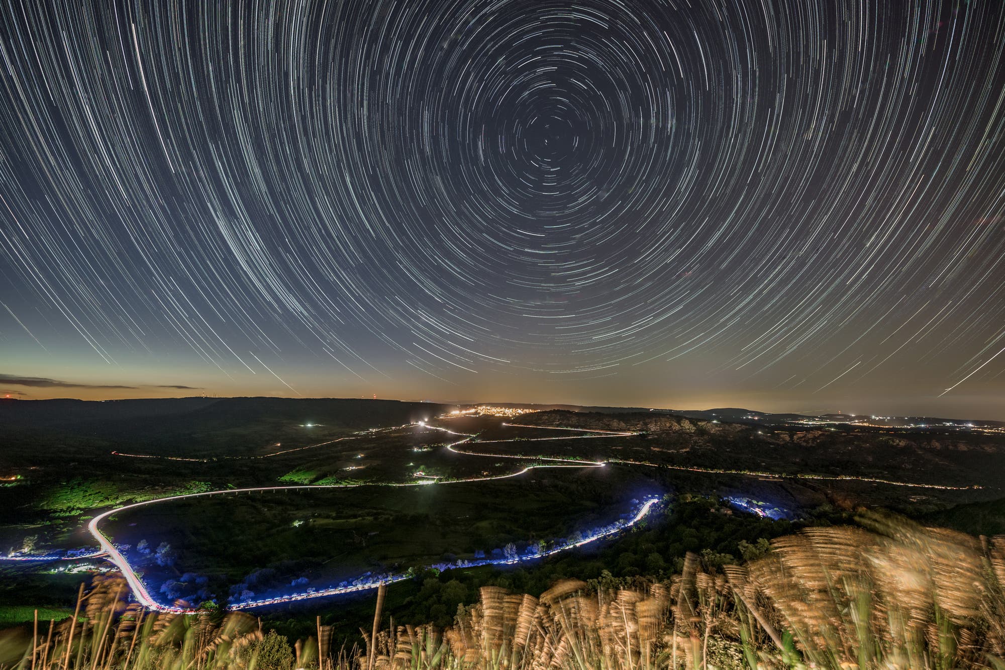 Star Trails on Buscemi