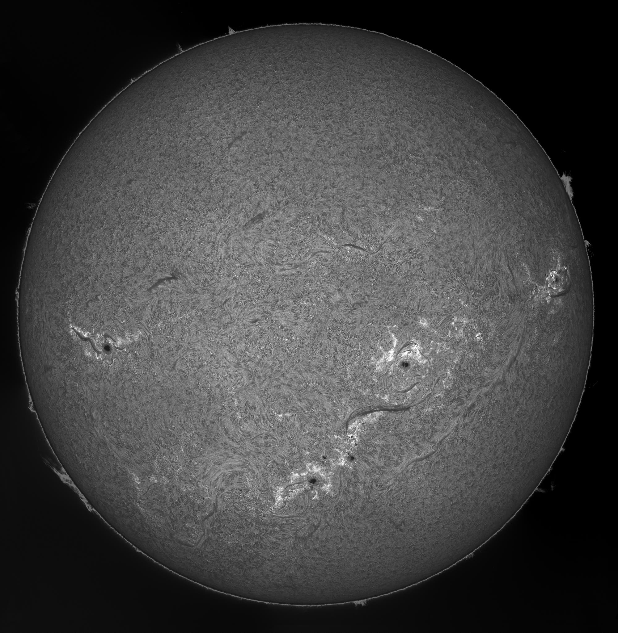 Die ganze Sonne am Samstag 7. September 2024 um 13:54 UTC