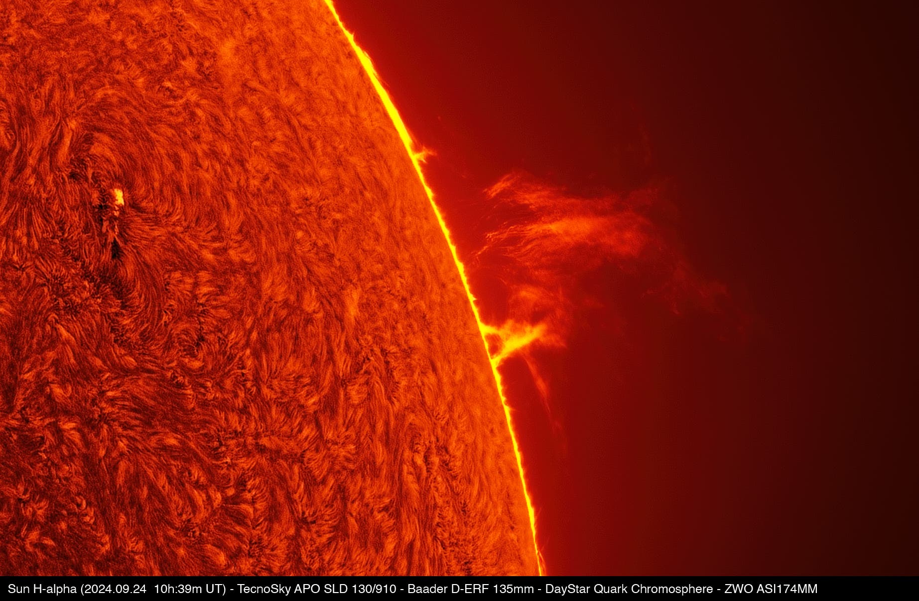 Solar prominence