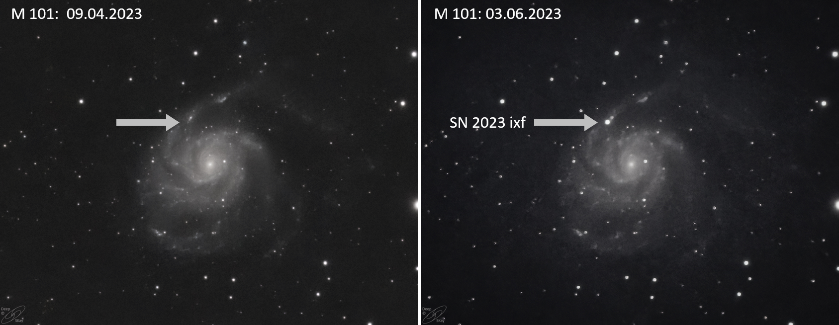 Supernova SN 2023ixf