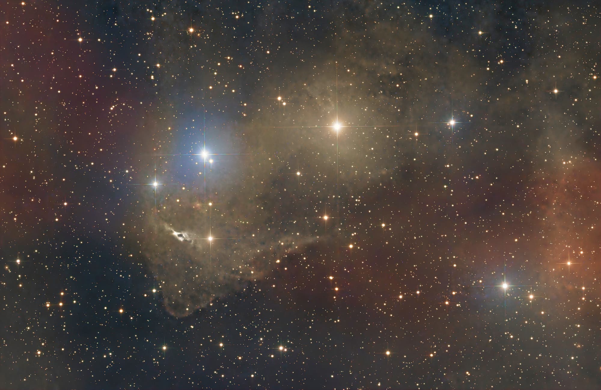 Teilbereich Dunkel-Nebel LBN 437