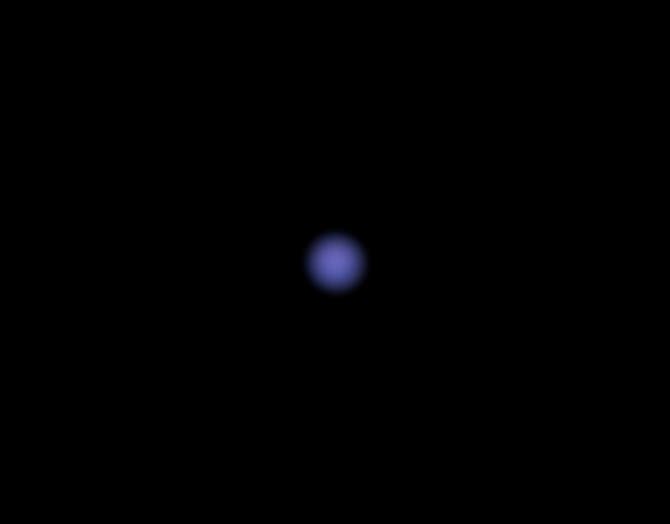 Uranus im Sternbild Widder