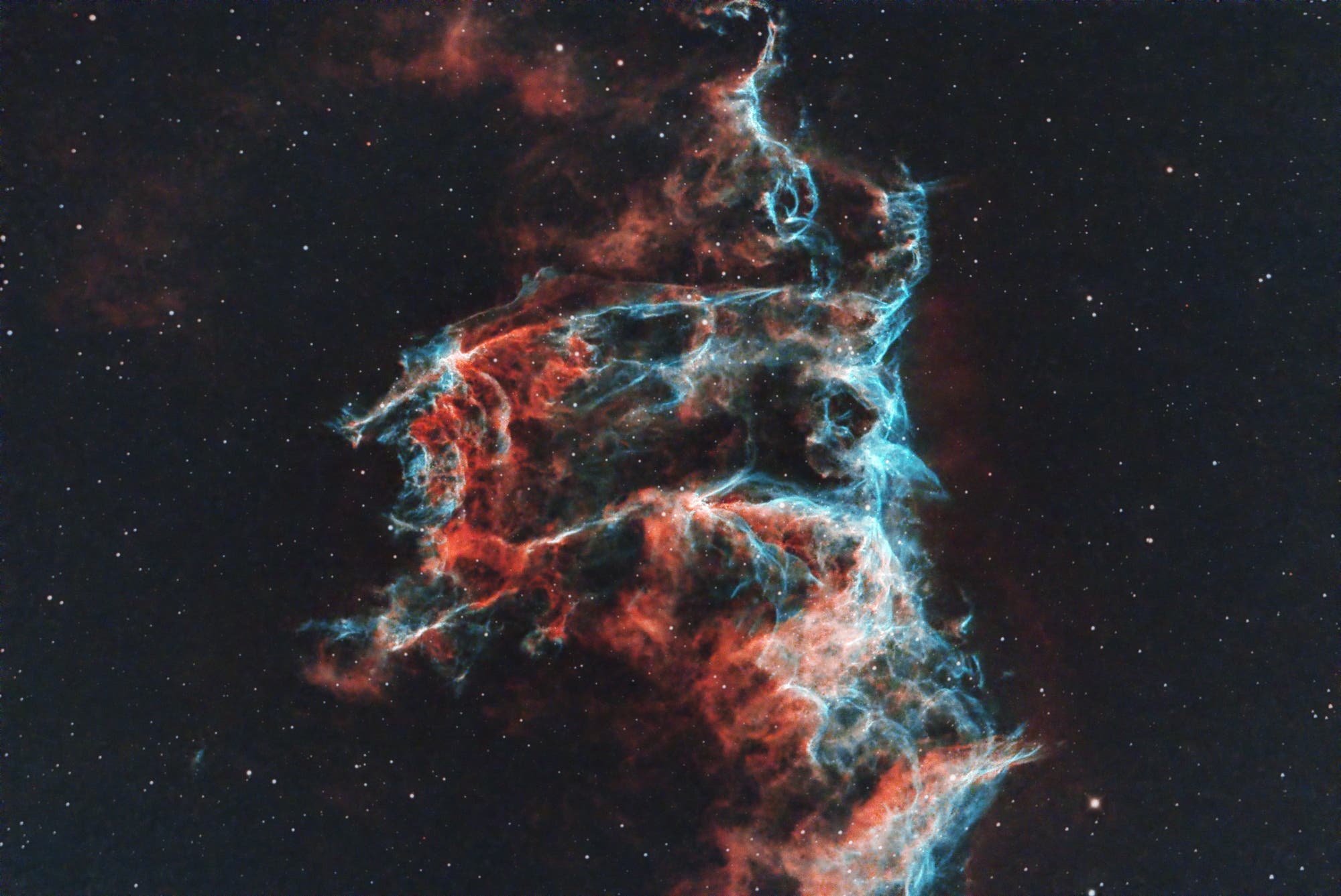 Detalles de NGC 6992 – Espectro científico