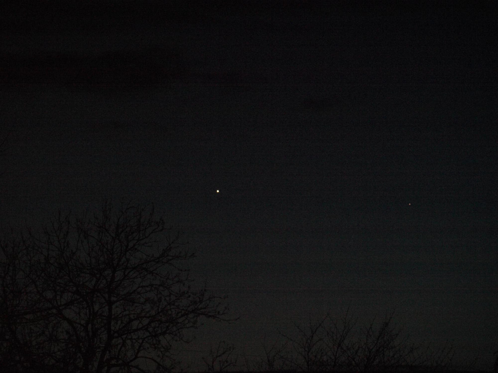 Venus und Merkur 10.4.2010