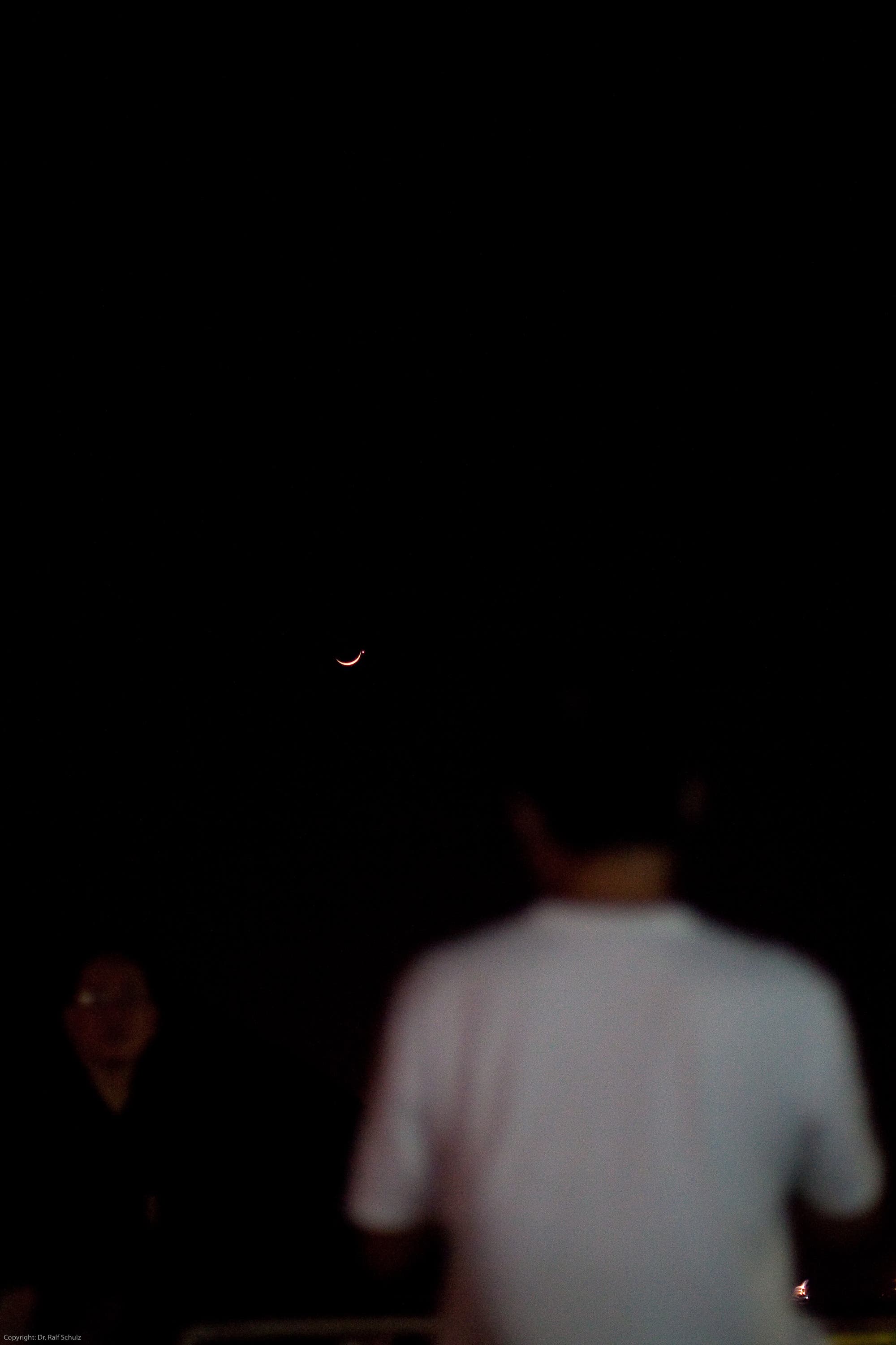 Venus bei Mond 16. Mai 2010 in Hongkong