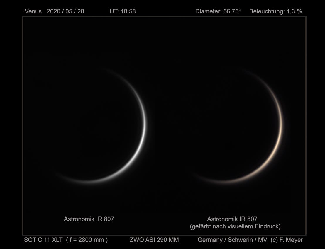 Venus am 28. Mai 2020