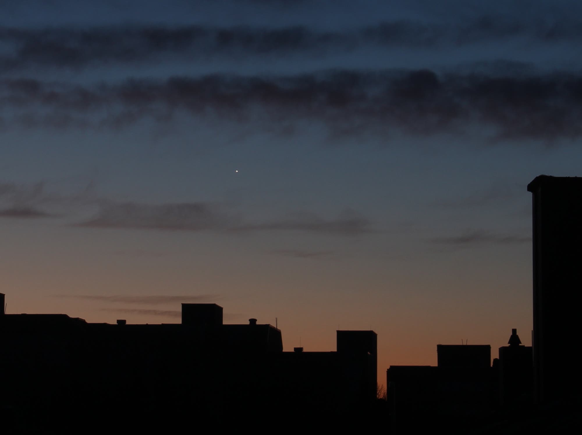 Venus am Morgenhimmel