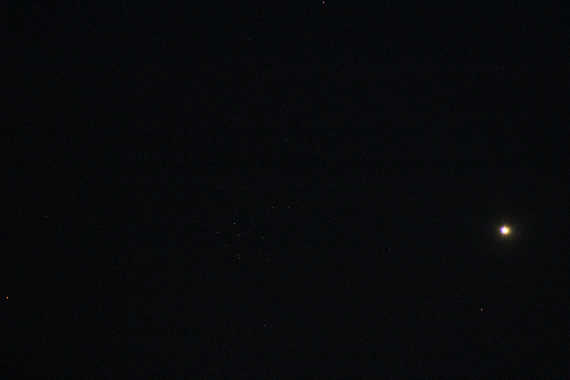 Venus nähert sich M44