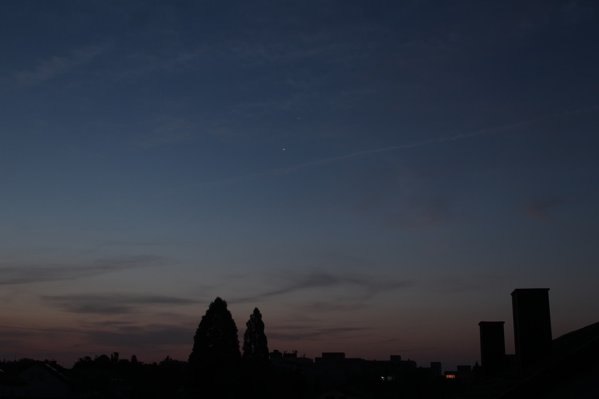 Venus in der Morgendämmerung