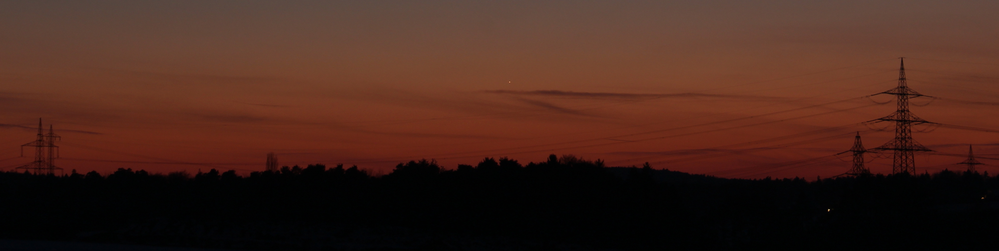 Venus am Abendhimmel - 2