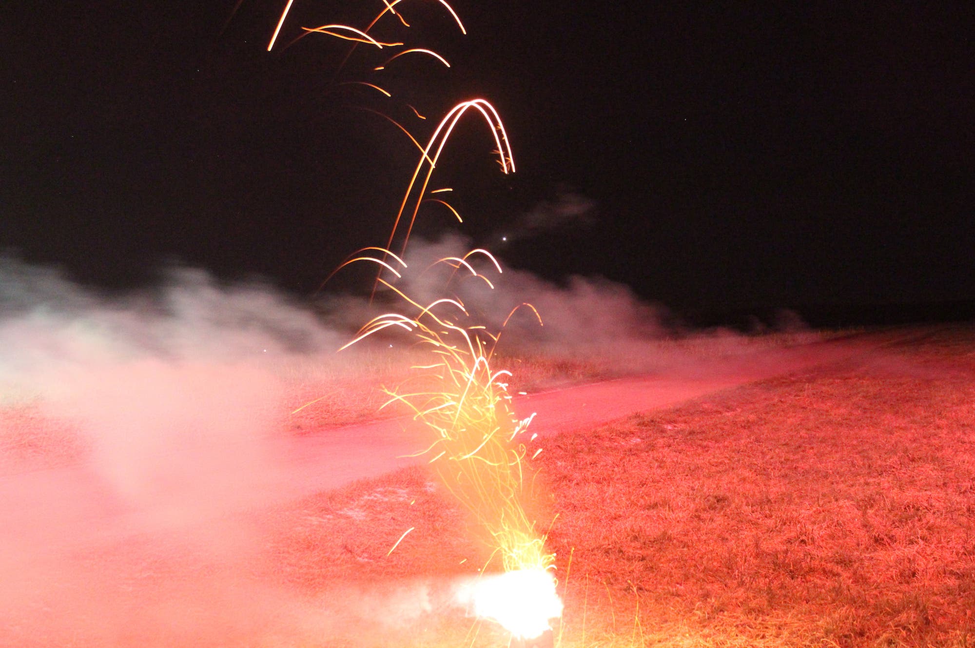 Venus mit Feuerwerk