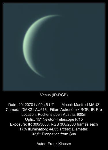 Venus am 1.7.2012