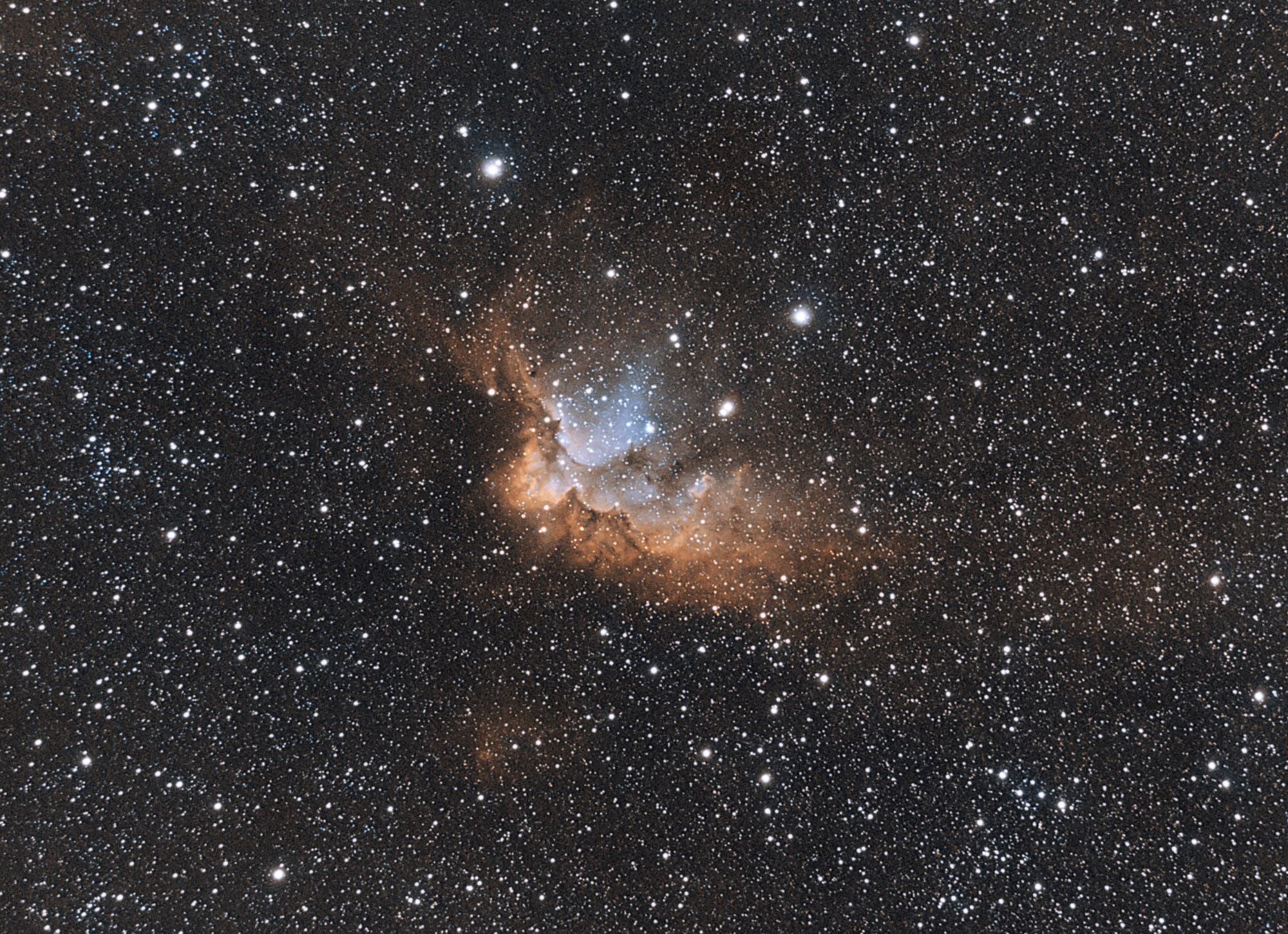 Der Zauberernebel - NGC 7380