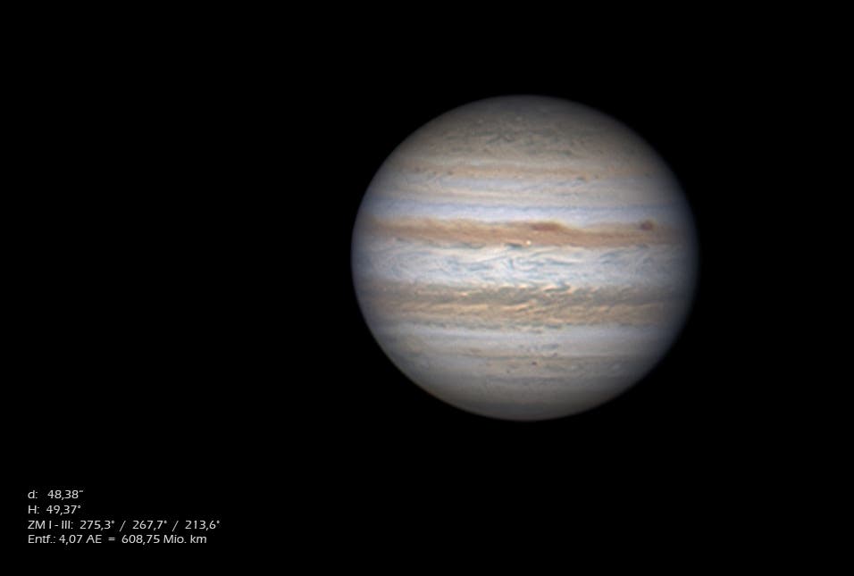Jupiter am 2.10.2011