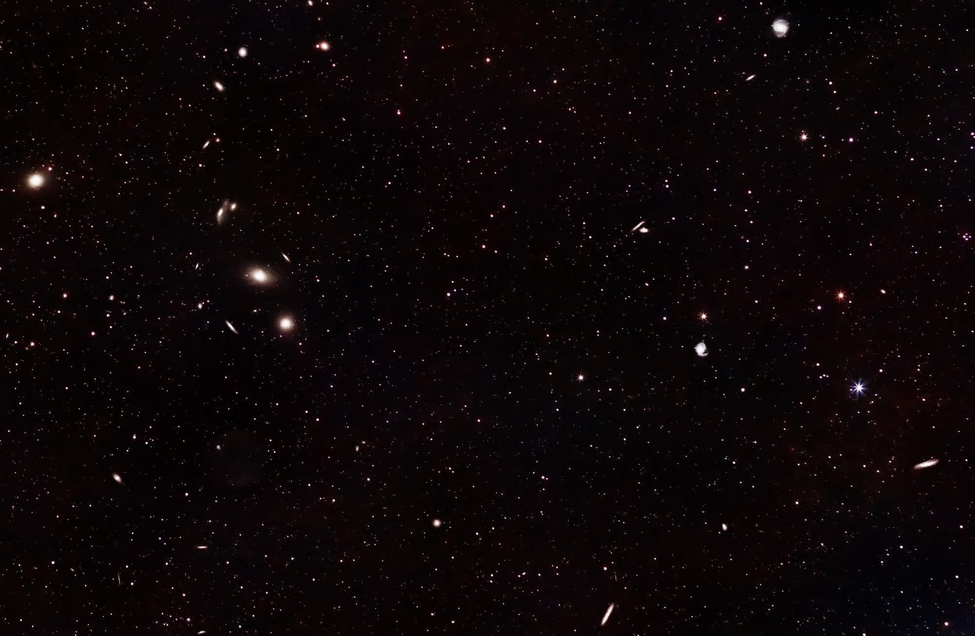 Markarjan-Kette, Messier 87 und Messier 100