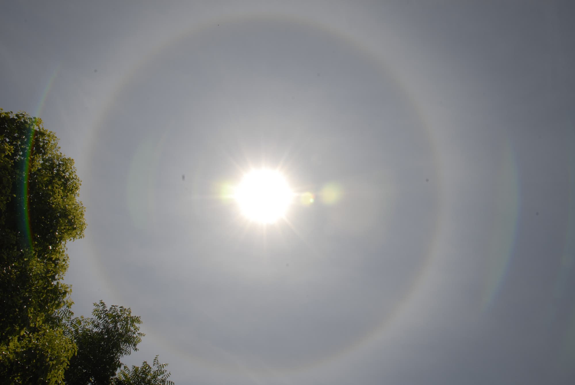 Sonnenhalo in China Xiling