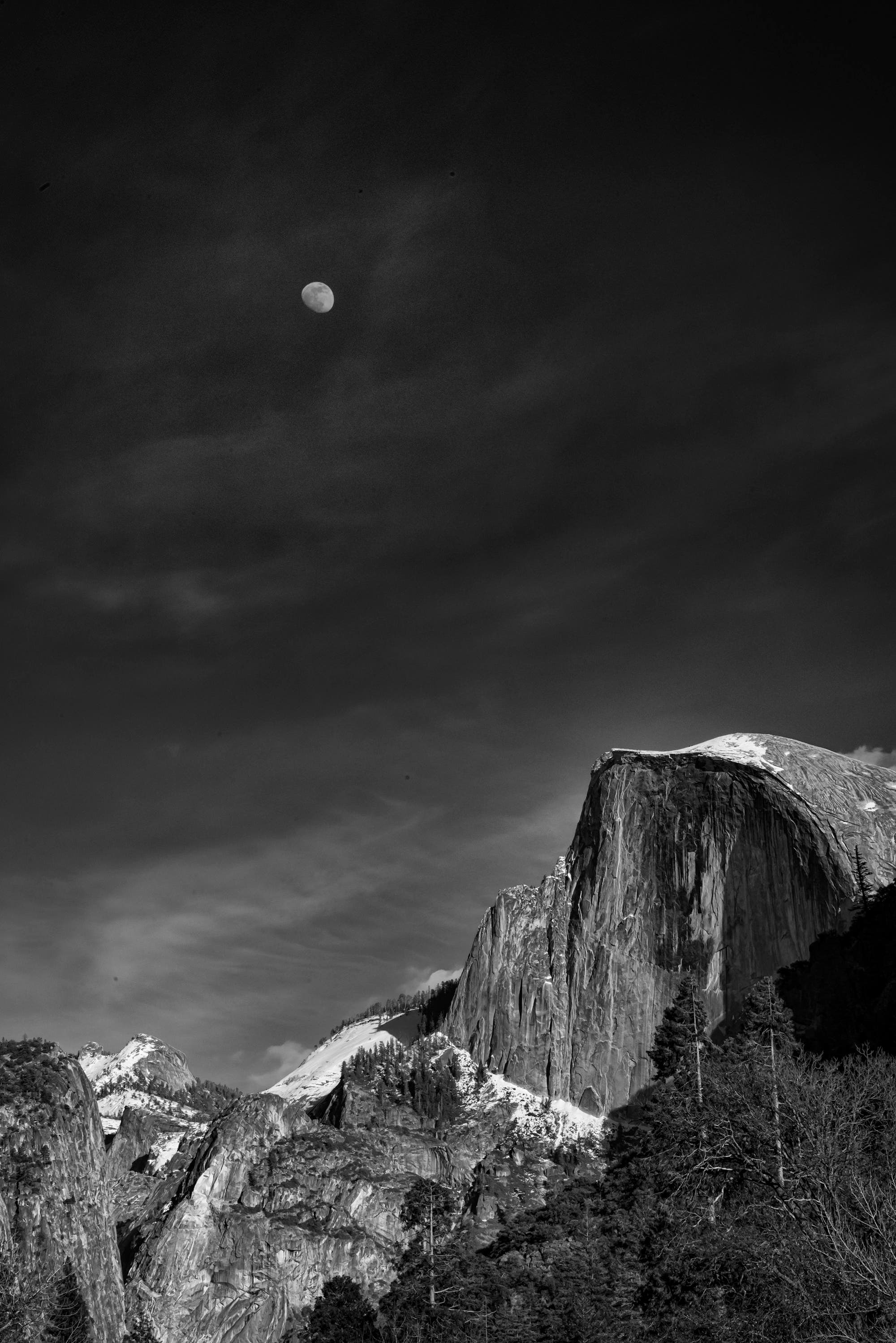 Moonrise in Yosemite