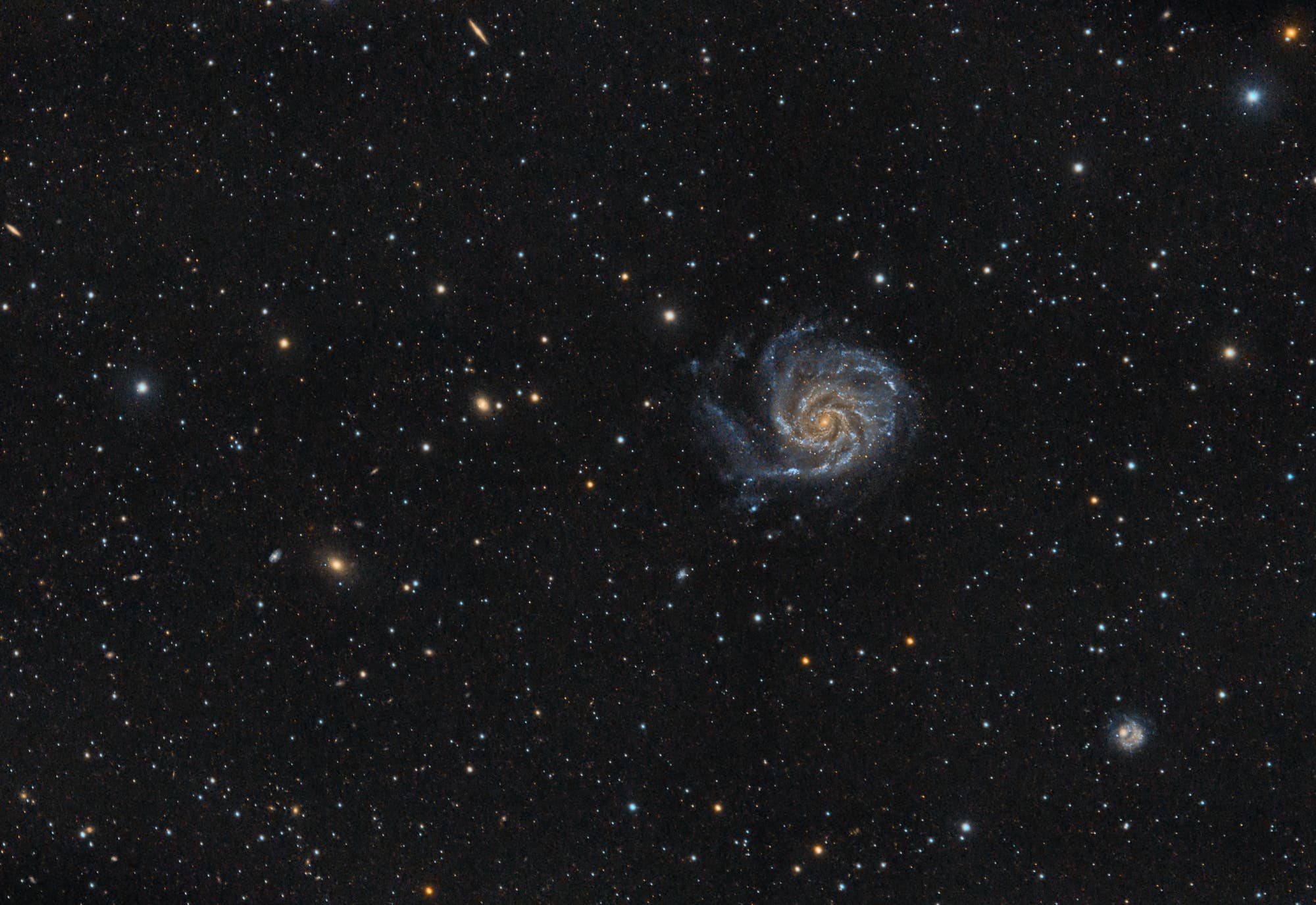 Messier 101 Widefield