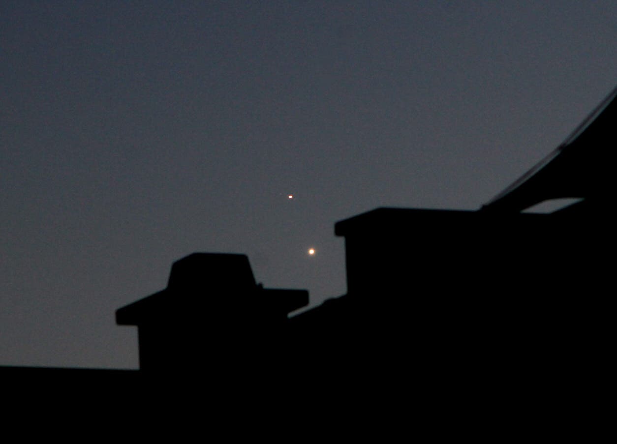 Venus und Jupiter am 30. Juni 2015