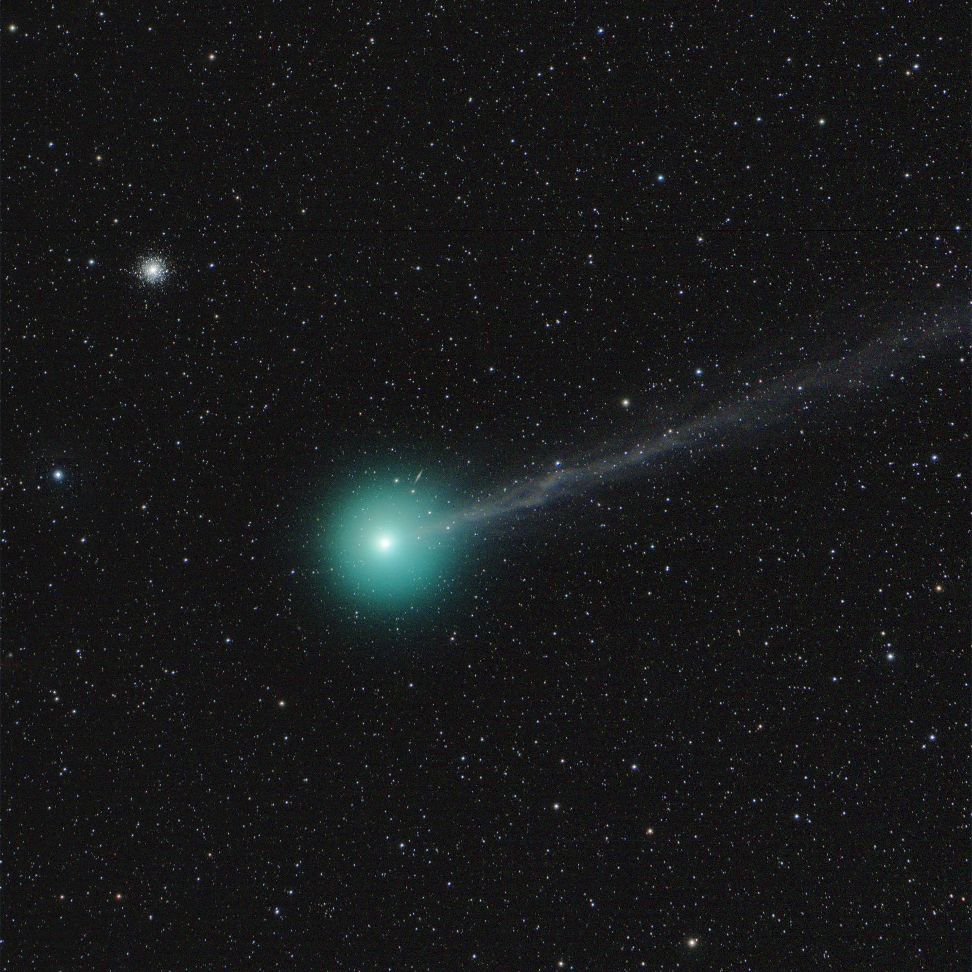 Comet Lovejoy und M 79