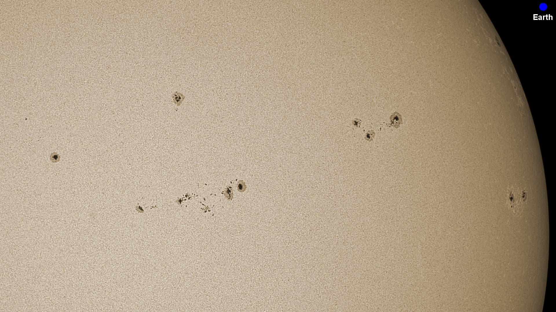 Sonnenflecken am 11. August 2025