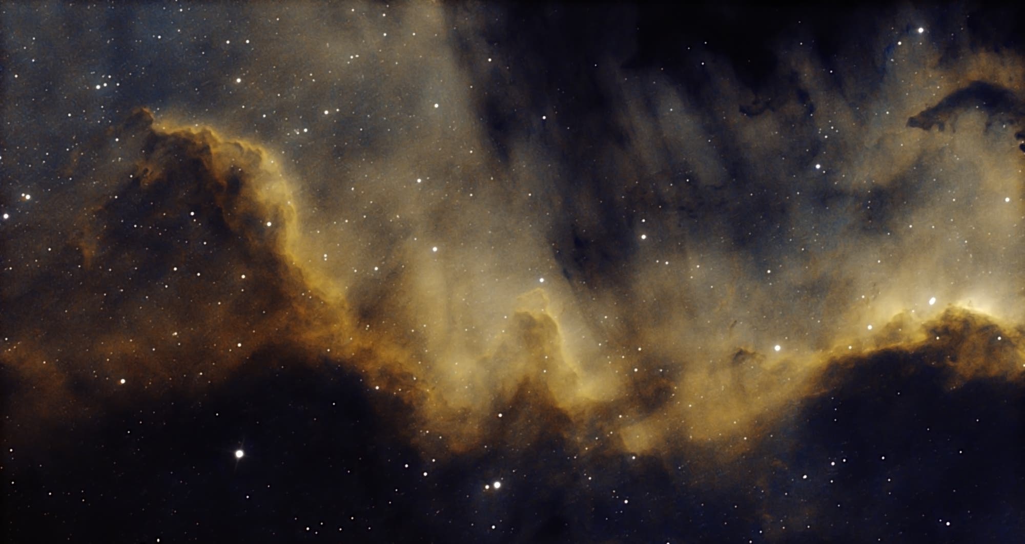 Cygnus-Wall im Nordamerikanebel